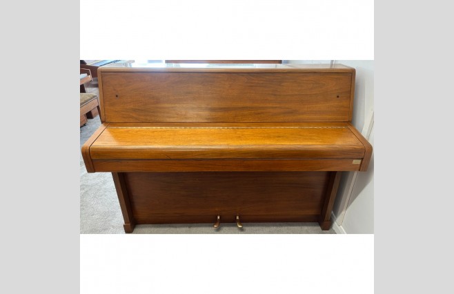 Danemann Satin Mahogany 108 Upright Piano, Used - All Inclusive Premium Package (SN:67563) - Image 4